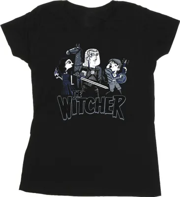 Produktbild von Netflix - "The Witcher" T-Shirt für Damen BI44219 (L) (Schwarz)