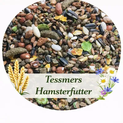 Produktbild von Tessmers Hamsterfutter 900 g Alleinfuttermittel Premium Goldhamster Teddyhamster