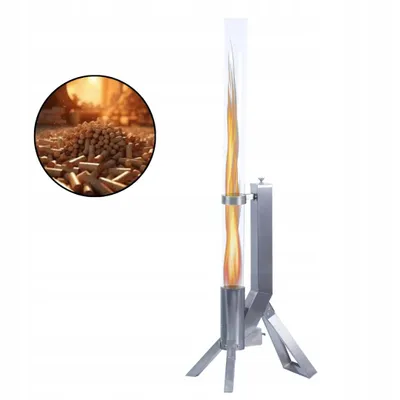 Produktbild von Gartenkamin Heizung Pelletheizung Feuerstelle Kamin Terrassen Garten 129 cm