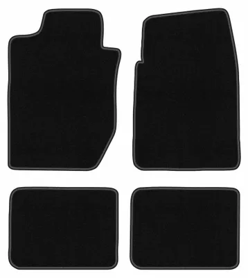 Obrázek produktu pro Velurové autokoberce pro: Dodge Durango I 1997-2003 (SUV) – sada 4 ks, černé, na míru – Wielganizator BASIC
