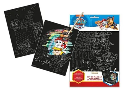 Image de Jeu de grattage en couleur Paw Patrol