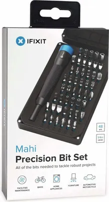 Obrázek produktu pro iFixit EU145391, Ocel, 12drážková příruba, Plochý, Phillips, Křížový, Bezpečnostní Torx, Bezpečnostní..., PH 0, PH 1, PH 2, PH 3, PZ 1, PZ 2, PZ 3, 4,6,8 mm, 1/4, 1/8, 3/16, 5/32, 7/32, 9/64