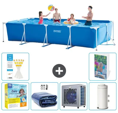 Zdjęcie produktu dla Prostokątny basen stelażowy - 450x220x84 cm - składający się z 5 elementów, model S157