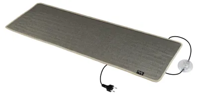 Produktbild von Infrarot Heizmatte 50x140cm 180W Heizteppich Fußwärmer Wärmematte Camel