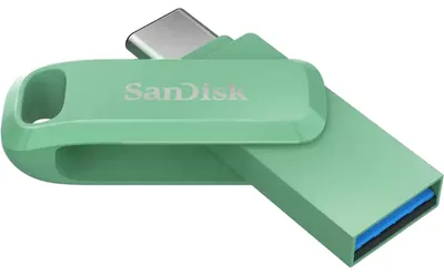 Obrázek produktu pro SanDisk Ultra Dual Drive Go USB 256GB, 256 GB, USB Type-A / USB Type-C, 3.2 Gen 1 (3.1 Gen 1), 400 MB/s, Kloub, Zelená