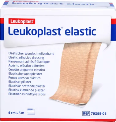 Produktbild von Leukoplast Elastic Pflaster 4 cm x 5 m Rolle, 1 St PFL