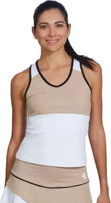 Immagine prodotto di Belenberbel Kali T-shirt senza maniche Beige, Bianco XL Donna Beige, Bianco XL