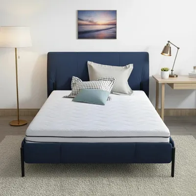 Obrázok produktu pre Matrac Essence Sleep 90 x 200 cm, 2 v 1 Duo, 7-zónový matrac z studenej peny s gélovou pamäťovou penou, stupeň tvrdosti H2 a H3, certifikát Öko-Tex, výška 18 cm