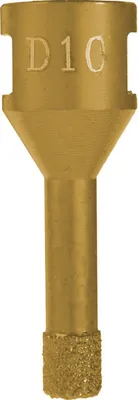 Produktbild von Profi Fliesenbohrkrone Vakuum M14 Trocken Ø 10 mm  / NL 35 mm