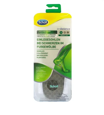 Obrázek produktu pro Scholl - Scholl In-Balance Arch Pain Relief Insole - Vložky do bot