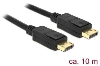 Zdjęcie produktu dla DeLOCK 84862, 10 m, DisplayPort, DisplayPort, Męska, Męska, 3840 x 2160 px