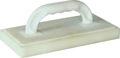 Produktbild von Reibebrett / Kaltschaumbelag 280 x 140 x 18 mm, feinporig, weiss