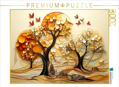 Produktbild von CALVENDO Puzzle Baum Kunst | 2000 Teile Lege-Größe 90x67cm Foto-Puzzle für glückliche Stunden