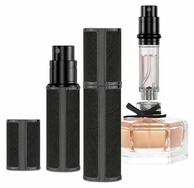 Produktbild von Parfümzerstäuber Nachfüllbar 5ml Bodenfüllung Schwarz