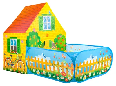 Produktbild von Kinderzelt Haus Trockenbecken Bauernhof IPLAY