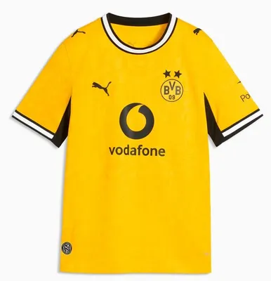 Produktbild von Puma BVB Kids Home 26/27 Trikot Faster Yellow-PUMA Black 128