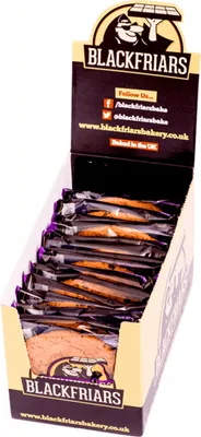 Produktbild von Blackfriars Cookies (16x60g) Oat & Raisin - Funktionelle Lebensmittel - Eiweiß-Snacks