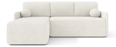 Produktbild von Selsey BLOOM - Ecksofa mit Schlaffunktion, Bouclé-Bezug in Creme