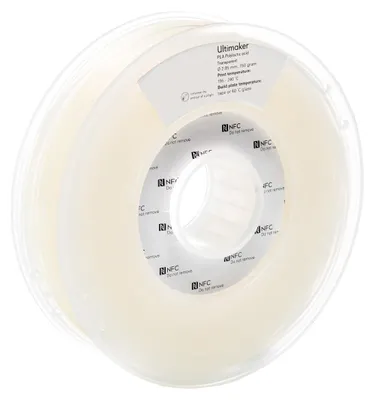 Obrázok produktu pre ULTIMAKER B.V. Ultimaker PLA – M0751 Transparent 750 – 211399 Filament PLA 2,85 mm Transparent 750 g