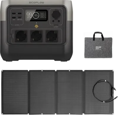 Produktbild von EcoFlow River 2 Pro Portable Powerstation + 160W Solarpanel