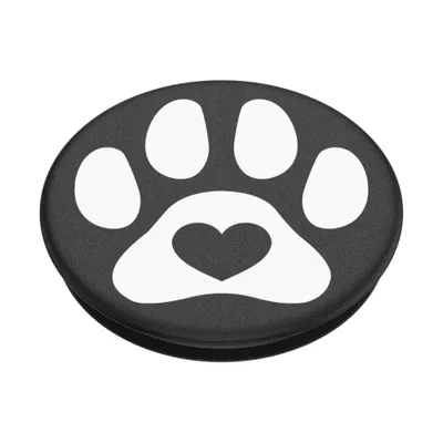 Produktbild von PopSockets PG Für immer Freund, Griffigkeit, Schwarz, Weiß, Jede Marke, Herzmuster, 1 Stück(e)