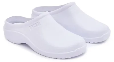 Produktbild von Schaumstoffpantoffeln Herren weiß Sorvian 44