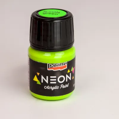 Produktbild von deko Acryl Farbe Neon 30 ml green 16479