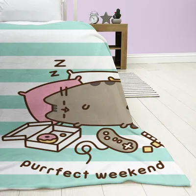Produktbild von Pusheen Decke Purrfect Weekend 160x200 cm