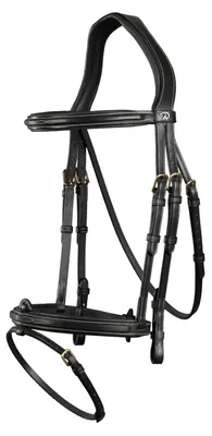 Produktbild von Dyon Flash D-collection Trense Schwarz Cob Schwarz Cob