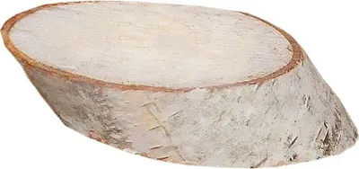 Produktbild von Birkenholzscheiben oval 100% Natur 8-10 cm ø