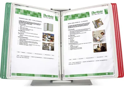 Produktbild von Tisch-Sichttafelständer 10 Tafeln Sortierung Italien