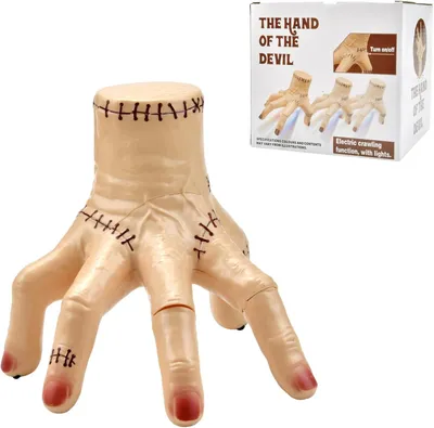 Productafbeelding van Fake moving hand met Halloween muziek cosplay enge - Kruipende Hand voor Halloween Film Prank Decoraties
