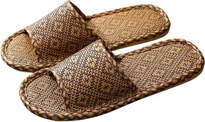 Produktbild von Damen Herren Hausschuhe Pantoffeln Leichte Pantoletten Rosino Ratue Gr.36/37