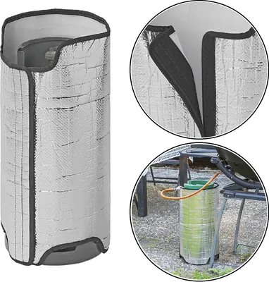 Produktbild von Hülle Gasflasche 5 kg – 3-lagige Thermo- & Isolierabdeckung für Propangasflaschen