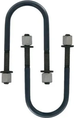 Produktbild von U-Bolzenfeder Kohlenstoffstahl pulverbeschichtet, 175mm Länge, 77mm Innenabstand, 12mm Stärke