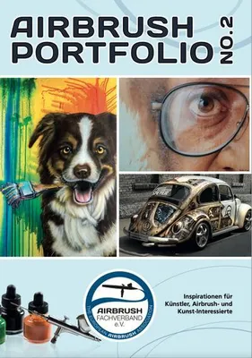 Produktbild von Portfolio Serie 2 im Großformat mit zahlreichen Abbildungen und begleitenden Künstlertexten