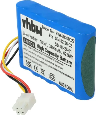 Obrázok produktu pre Batéria vhbw kompatibilná s kosačkami Husqvarna Automower 310 model 2015, 310 model 2017, 310 model 2016, 310 model 2018 (3400 mAh, 18,5 V, Li-Ion)
