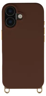 Productafbeelding van Selencia Rivièra MagSafe Backcover met afneembare haakjes voor de Apple iPhone 17 - Choco Brown