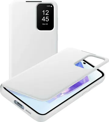 Produktbild von Samsung Original S View Cover für das Galaxy A55 - Weiß