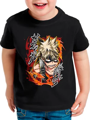 Produktbild von style3 for All Kinder T-Shirt superhero japan acade mia manga