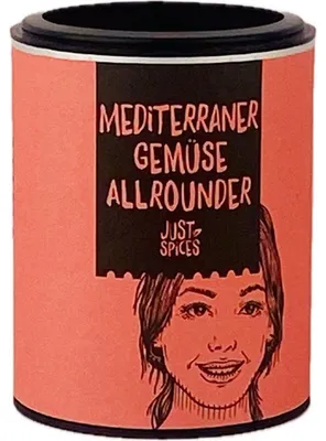 Produktbild von Just Spices Gewürzmischung Mediterraner Gemüse Allrounder 50g Dose