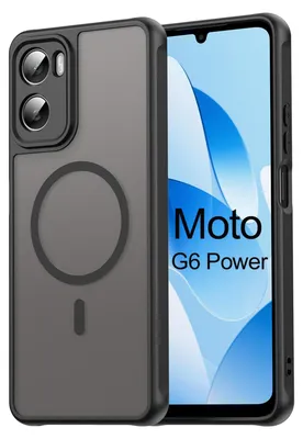 Produktbild von Magsafe Handyhülle für Motorola Moto G06 / G06 Power Hülle Magnet Cover Schwarz