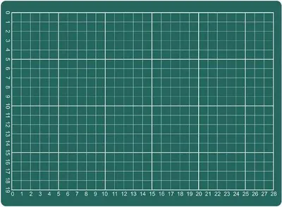 Image de Tapis de découpe A4 vert
