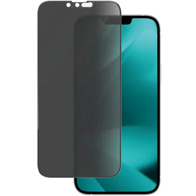 Zdjęcie produktu dla Szkło hartowane PanzerGlass Ultra-Wide Fit antybakteryjne prywatyzujące z pozycjonerem na iPhone 14 Plus / 13 Pro Max