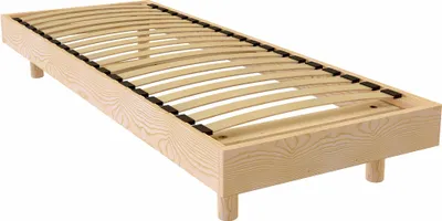 Produktbild von Lattenrost 70x190 Kit France - Roh (ohne Lack)