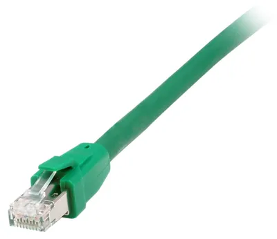 Produktbild von Equip Patchkabel Cat8.1 S/FTP 2xRJ45 1.00m grün LSZH Polybeutel