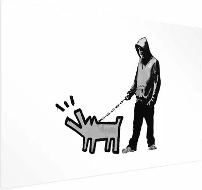 Produktbild von Posterpapier Poster - Dog Art 60x40 cm Streetart h-C-0148-ao-a