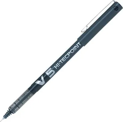 Produktbild von Pilot Hi-Tecpoint V5, Clip, Stick-Kugelschreiber, Schwarz, 1 Stück(e)