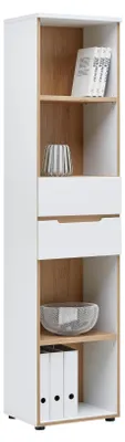 Produktbild von Mömax Regalkombination Dallas Weiß/Eiche Artisan