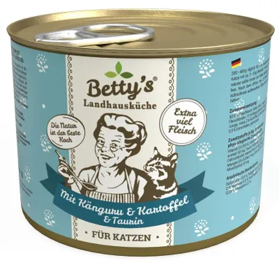 Immagine prodotto di Bettys 200gx6 Känguru&Kartoffel Katze